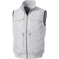空調服 スペーサー一体型ベスト シルバー LL KU92330K30S4 1着 535-3991（直送品）