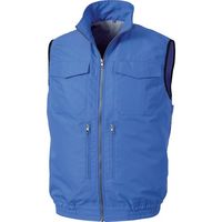 空調服 スペーサー一体型ベスト ライトブルー 3L KU92330N20S5 1着 535-4009（直送品）
