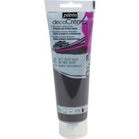 ペベオ・ジャポン Pebeo デコクリーム 120mlマット ベルベットブラック 089045 1本 555-9440（直送品）