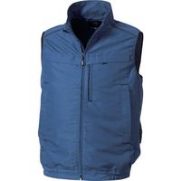 AIRCRAFT 空調服 ネイビー 2ファン　サイズM 空調服 ベスト(横ファン) ネイビー M KU92320N80S2 1着 535-3984