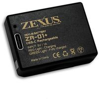 冨士灯器 ZEXUS 専用リチウム電池 ZRー01+ ZR01PLUS 1個 545-1998（直送品）