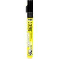 ペベオ・ジャポン ペベオ アクリリックマーカー 1.2mm 細ラウンド イエロー 205702 1本 546-3347（直送品）