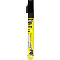 ペベオ・ジャポン ペベオ アクリリックマーカー 1.2mm 細ラウンド フルレセントイエロー 205741 1本 546-3379（直送品）