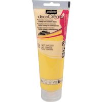 ペベオ・ジャポン Pebeo デコクリーム 120mlマット サンフラワー 089005 1本 555-9436（直送品）