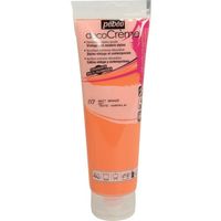 ペベオ・ジャポン Pebeo デコクリーム 120mlマット オレンジ 089007 1本 555-9463（直送品）