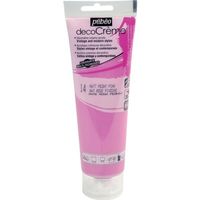 ペベオ・ジャポン Pebeo デコクリーム 120mlマット ペオニーピンク 089014 1本 555-9467（直送品）