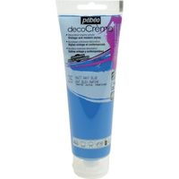 ペベオ・ジャポン Pebeo デコクリーム 120mlマット ネイビーブルー 089026 1本 555-9461（直送品）