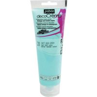 ペベオ・ジャポン Pebeo デコクリーム 120mlマット アクアグリーン 089028 1本 555-9406（直送品）