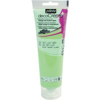 ペベオ・ジャポン Pebeo デコクリーム 120mlマット ライトグリーン 089030 1本 555-9419（直送品）