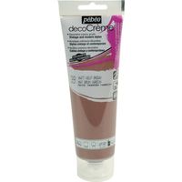 ペベオ・ジャポン Pebeo デコクリーム 120mlマット ケルプブラウン 089039 1本 555-9425（直送品）