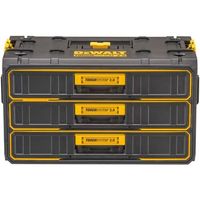 ポップリベット・ファスナー デウォルト タフシステム2.0 3段引き出しチェスト DWST08330-1 1台 571-0682（直送品）