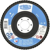 Tyrolit フラップディスク ベーシックタイプ 125mm #120 34318558 1セット(10枚) 560-2633（直送品）