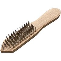 好川産業 ワイヤーブラシ(白線)剣先5行 YK40301 1本 582-6482（直送品）