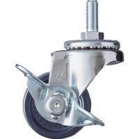 ハンマーキャスター ハンマー Aシリーズ ねじ込み 自在SP付 W3/8 エラストマー車 40mm 415A-20U40 1個（直送品）