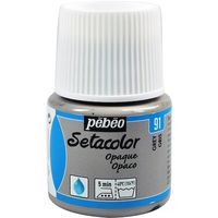 ペベオ・ジャポン ペベオ 布用水性アクリル絵具セタカラー不透明色 45ml グレイ 295091 1本 575-8816（直送品）