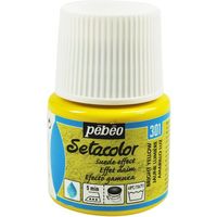 ペベオ・ジャポン ペベオ 布用水性アクリル絵具セタカラースウェード 45ml ブライトイエロー 295301 1本 575-8783（直送品）