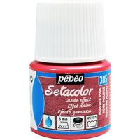 ペベオ・ジャポン ペベオ 布用水性アクリル絵具セタカラースウェード 45ml パウダーピンク 295305 1本 576-0315（直送品）