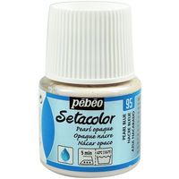 ペベオ・ジャポン ペベオ 布用水性アクリル絵具セタカラー不透明色 45ml パールブルー 202095 1本 575-8812（直送品）