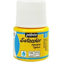 ペベオ・ジャポン ペベオ 布用水性アクリル絵具セタカラー不透明色 45ml バターカップ 295013 1本 575-8761（直送品）