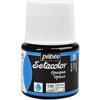 ペベオ・ジャポン ペベオ 布用水性アクリル絵具セタカラー不透明色 45ml ブラックレーキ 295019 1本 576-0290（直送品）