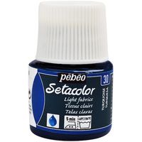 ペベオ・ジャポン ペベオ 布用水性アクリル絵具セタカラー透明色 45ml ターコイズ 329030 1本 575-8794（直送品）