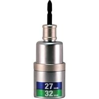 MUSTTOOL 軸交換式落下防止ダブルソケット6角 差込6.35x対辺27/32mm×全長135mm RBS2732Iー6K 19959（直送品）