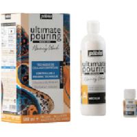 ペベオ・ジャポン Pebeo アルティメット ポーリングメディウム 500mlキット(触媒・B液30mlボトル入り) 524701 1個（直送品）