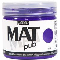 ペベオ・ジャポン ペベオ マットピュブ 140ml NO.09 コバルトバイオレット 256009 1本 594-1073（直送品）