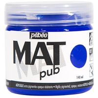 ペベオ・ジャポン ペベオ マットピュブ 140ml NO.10 ウルトラマリンブルー 256010 1本 594-1078（直送品）