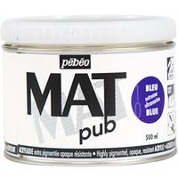 ペベオ・ジャポン ペベオ マットピュブ 500ml NO.10 ウルトラマリンブルー 257010 1本 594-2575（直送品）