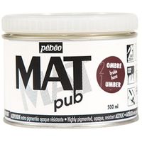 ペベオ・ジャポン ペベオ マットピュブ 500ml NO.20 バーントアンバー 257022 1本 594-2589（直送品）