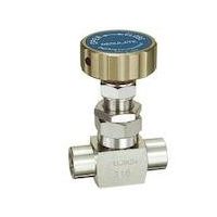 フジキン Fujikin SUS鋼製ニードルバルブ 4.9MPa FUEー15 FINE series PURE FUE-15B 1個（直送品）