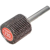 TRUSCO エコノミーフラップホイール 軸径6mm 外径25X幅25X軸長35 #120(5個入) EF2525-120 1箱(5個)（直送品）