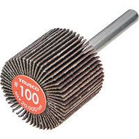 TRUSCO エコノミーフラップホイール 軸径6mm 外径30X幅25X軸長35 #100(5個入) EF3025-100 1箱(5個)（直送品）