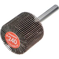 TRUSCO エコノミーフラップホイール 軸径6mm 外径30X幅25X軸長35 #240(5個入) EF3025-240 1箱(5個)（直送品）