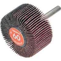 TRUSCO エコノミーフラップホイール 軸径6mm 外径50X幅25X軸長35 #60(5個入) EF5025-60 1箱(5個)（直送品）