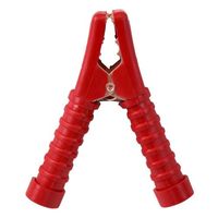 大自工業 Meltec ブースタークリップ 絶縁カバー付き 赤 100A BC-100C R 1個 609-0784（直送品）