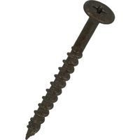 YAHATA 超低頭木割れ解消ビス(中) 4.0X45 ラスパートブロンズ (28個入) 4979874198068 1パック(28個)（直送品）