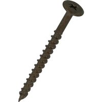 YAHATA 超低頭木割れ解消ビス(中) 4.0X50 ラスパートブロンズ (24個入) 4979874198075 1パック(24個)（直送品）