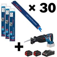 超硬セーバーソースピード&耐久性ブレード30枚18Vコードレスセーバーソーセット S1155HHM30GSA18V-28HSET2 1セット（直送品）