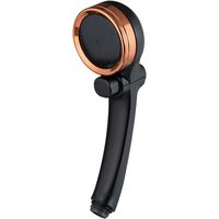 タカギ シャワーヘッド キモチイイバブルシャワピタ(マットブラック) JSB024BB 1本 644-7829（直送品）