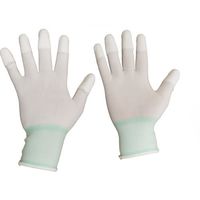 ペンギンエース LOGLOVE指先ウレタン背抜き手袋 白 10双組 Mサイズ LOGLOVE-YUBIUR-WH-M 1袋(10双)（直送品）