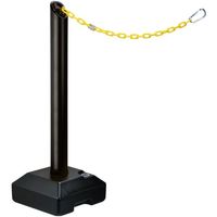 中発販売 Reelex 反射プラチェーン内蔵ポールバリネオ2 ブラック BNR-685BST 1本 659-1015（直送品）