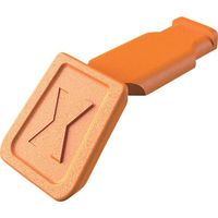 KNIPEX カラーコードクリップ オレンジ(10ピース入り) 0061-10CO 1箱(10個) 677-8575（直送品）