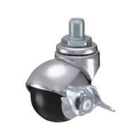 ハンマー ねじ込み式キャスター 405Aシリーズ自在SP付ゴム 自在ストッパー付 車輪径50mm 40515A-20R50 1個（直送品）