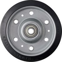 ハンマーキャスター ハンマー 150mm ゴムB車輪 435S-RBB150 1個 337-7844（直送品）
