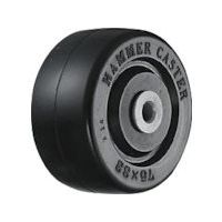 ハンマーキャスター ハンマー 440G型ゴム車輪 75mm 445G-R75 1個 814-1425（直送品）