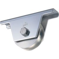 ヨコヅナ 440Cベアリング入ステンレス重量戸車 60mm 溝R JCS-0601 1個 849-6280（直送品）