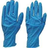 ダンロップホームプロダクツ ダンロップ 粉なしニトリル極うす手袋100枚入BR1000 L ブルー 5808 1箱(100枚)（直送品）