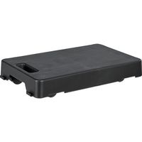 トラスコ中山 TRUSCO 軽量平台車 インテリアキャリー ブラック LC-4026BK 1台 540-0658（直送品）